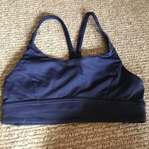 lululemon navy sports bra